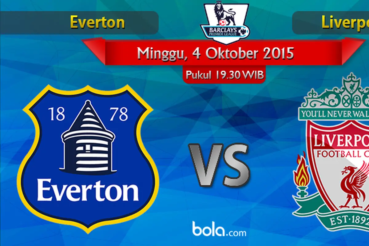Everton vs Liverpool (Bola.com/Rudi Riana)