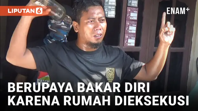 Tak Terima Rumahnya Dieksekusi, Pria di Pekalongan Berupaya Bakar Diri