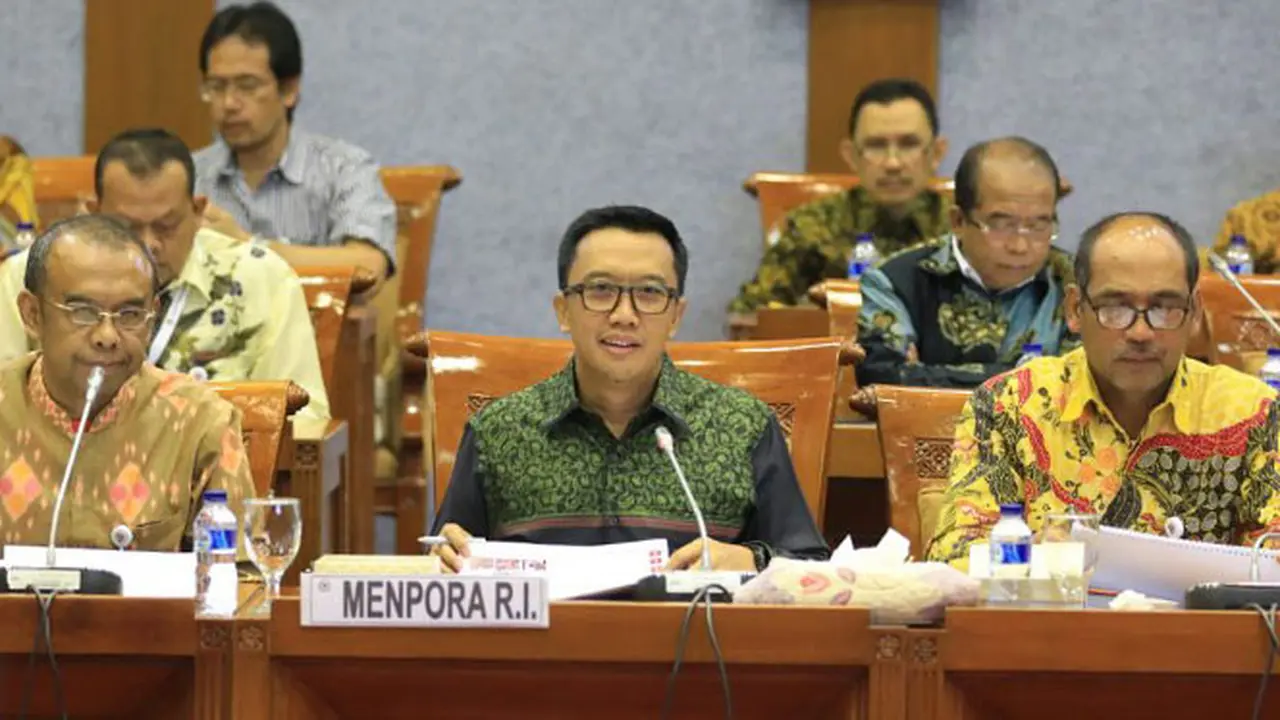 Raker dengan Komisi X Terkait Program Kemenpora 2018, Menpora Paparkan 8 Program Unggulan hingga Penghargaan Atlet