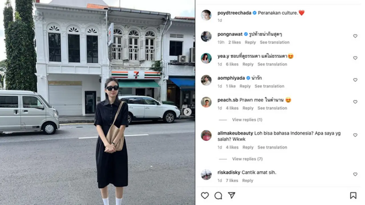 Salah satu unggahan foto oleh Nong Poy. (Instagram/@poydtreechada)