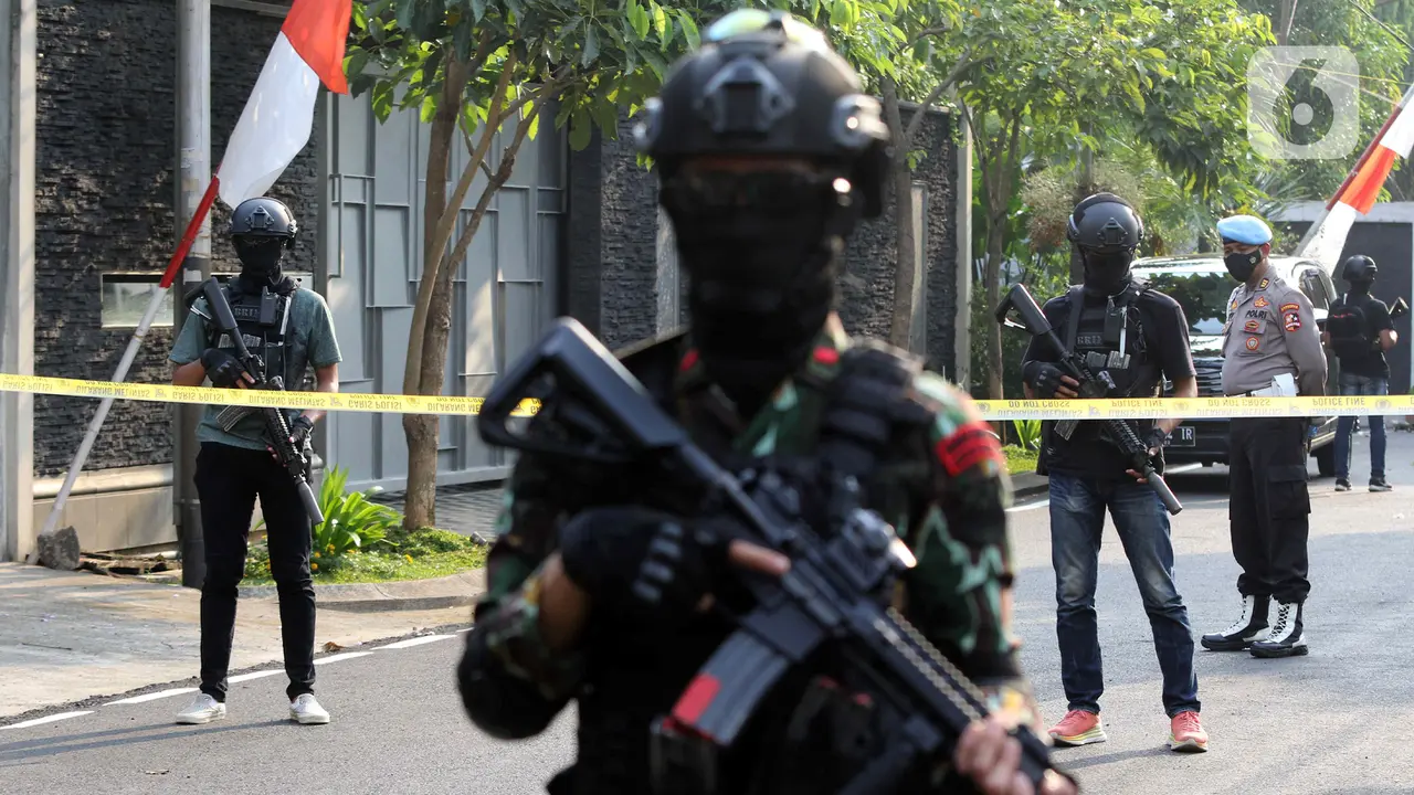 Rumah Dinas Ferdy Sambo Dijaga Ketat Pasukan Brimob