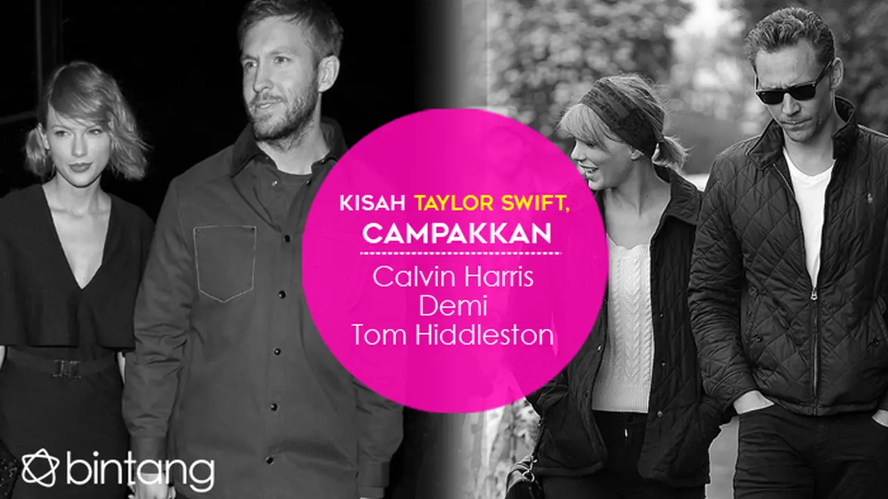 Kisah Cinta Taylor Swift (Desain: Muhammad Iqbal Nurfajri/Bintang.com)