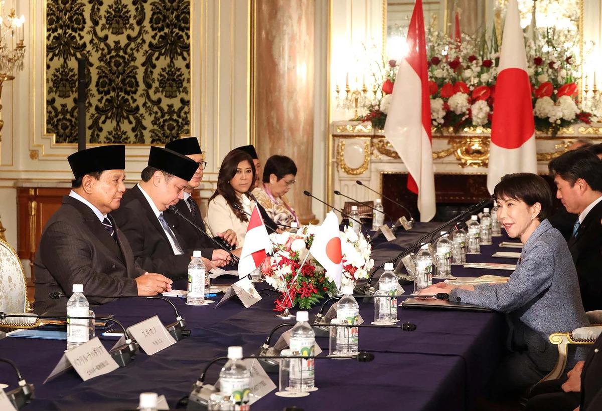 FOTO: Presiden Prabowo Bahas Penguatan Kerja Sama Strategis dengan PM Jepang
