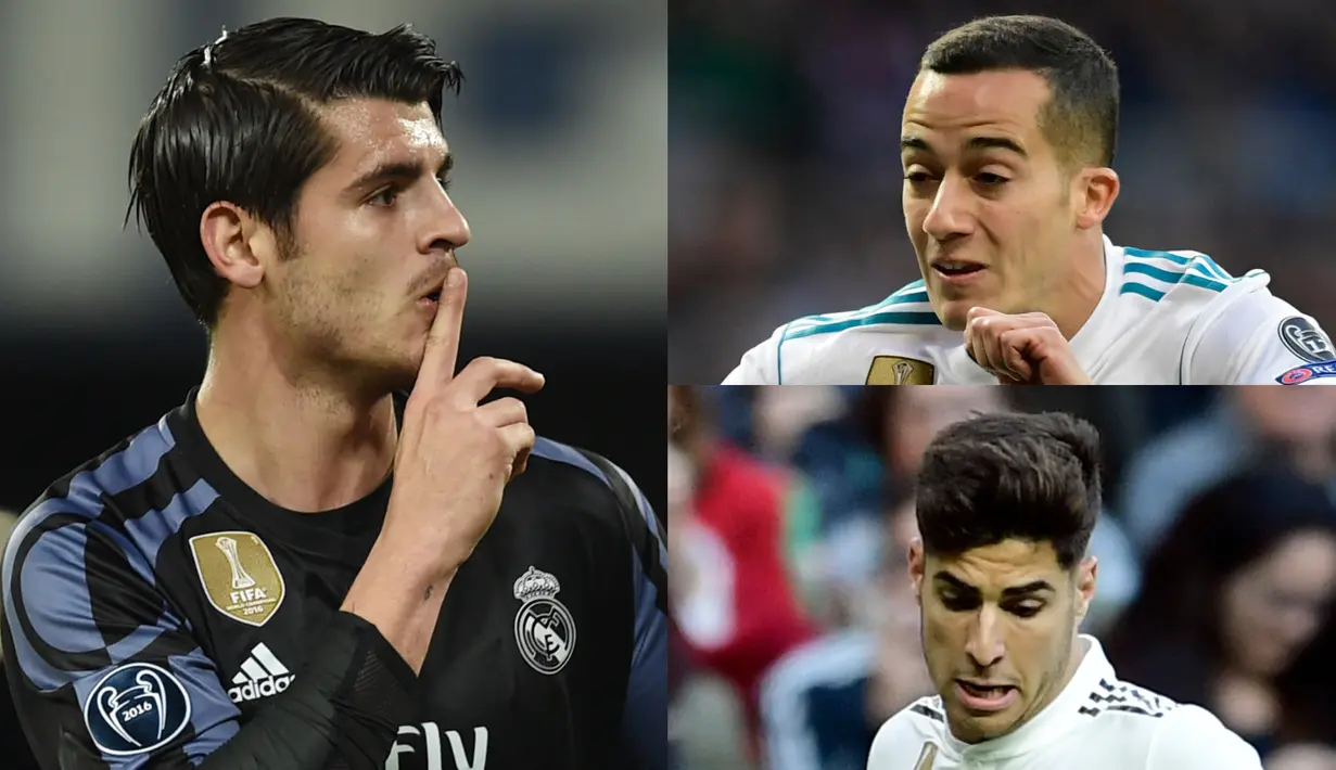 Real Madrid terkenal dengan taktik transfer menarik kembali pemain yang sempat dipinjamkan dan dijual. Alhasil banyak diantara pesepak bola berikut menjadi pilar utama Real Madrid musim ini (Kolase foto AFP).