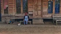 Warga Kampung Adat Kuta di Ciamis Jawa Barat. (Liputan6.com/Wisnoe Moerti)