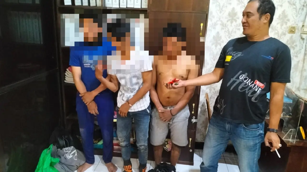 Pelaku pencurian cabai di Genteng Banyuwangi  ditangkap Polisi (Istimewa)