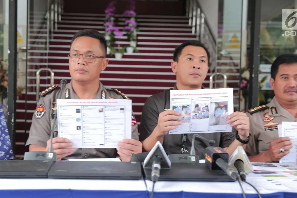 Polisi Tangkap Penyebar Konten Pornografi Sesama Jenis