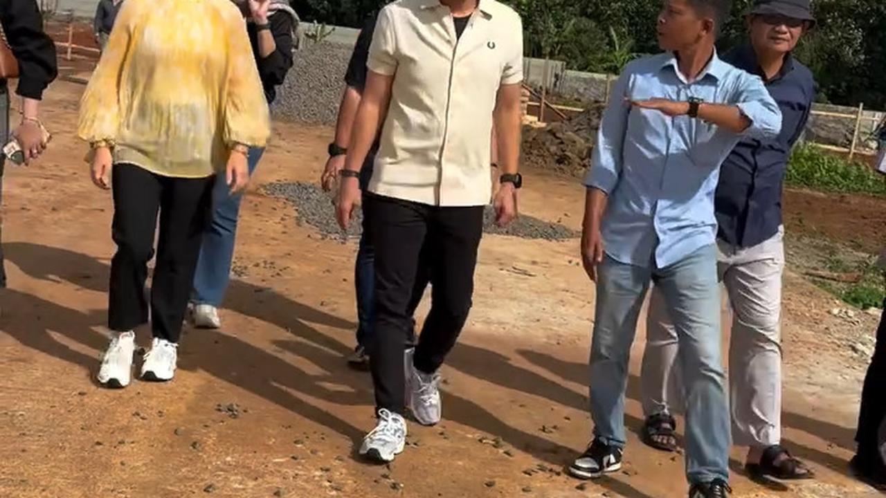 Irish Bella Temani Sang Suami Cek Proyek Baru di Subang