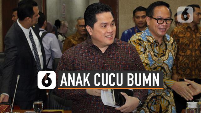 Menteri BUMN Erick Thohir ungkit tentang anak dan cucu perusahaan BUMN. Menteri BUMN sebelumnya, Rini Soemarno telah mengeluhkan hal yang sama.