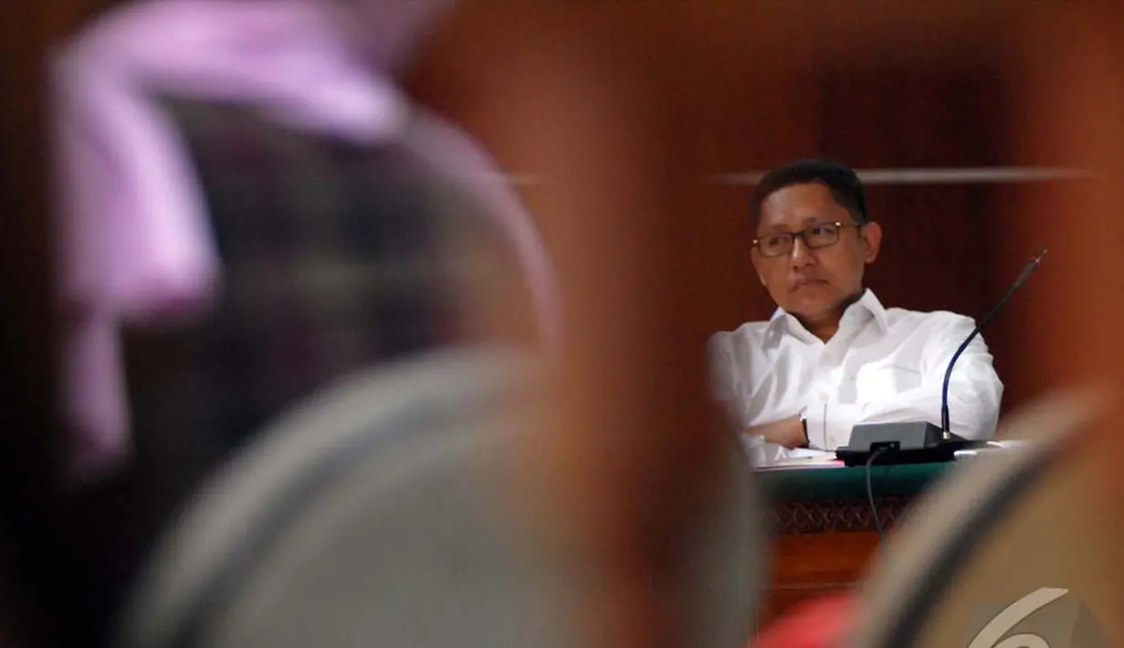 Clara yang merupakan Direktur Utama PT Pasific Putra Metropolitan membenarkan Jaksa penuntut umum KPK ketika membacakan berita acara pemeriksaan (BAP) terkait dengan pembayaran Rp 520 juta untuk Anas(Liputan6.com/Miftahul Hayat)