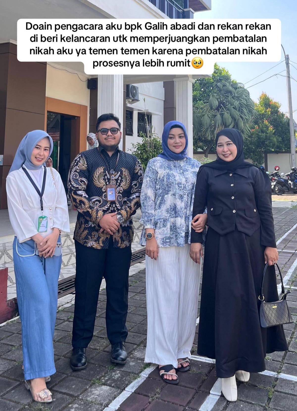 Jalani Sidang Pembatalan Nikah Pertama, Kisah Wanita yang Putuskan Berpisah dengan Mantan Kekasih Ini Tuai Simpati Warganet