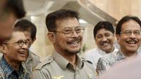 Bantuan alsintan terdiri dari 38 unit yang terdiri atas hand traktor sebanyak 25 unit, 9 unit pompa air dan 4 unit traktor roda empat. (Foto:@Kementan)