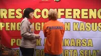 Pelaku pembakaran kontrakan di Ciganjur, Jagakarsa, Jakarta Selatan, akibat sakit hati dengan kekasihnya. (Foto: Istimewa).