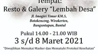 Sebelum pandemi Covid-19 dunia benda pusaka seperti tosan aji (keris dan tombak) cukup ramai. Namun setelahnya komunitas pecinta  tosan aji memutar otak bagaimana bisa survive salah satunya dengan menggelar pameran tosan aji dan lukisan.