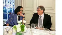 Ketika Menteri Sri Mulyani Unggah Foto Bareng Bill Gates di Instagram