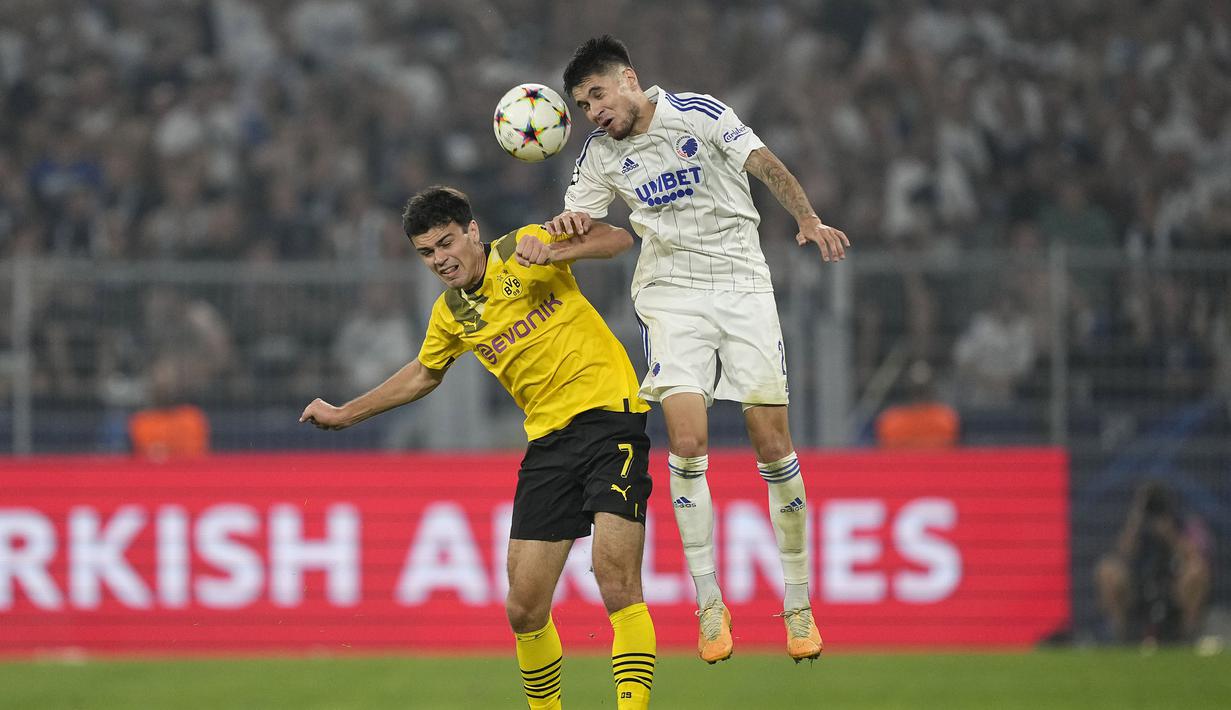FC Copenhagen kini tergabung ke dalam Grup G bersama Manchester City, Borussia Dortmund, dan Sevilla. (AP/Martin Meissner)
