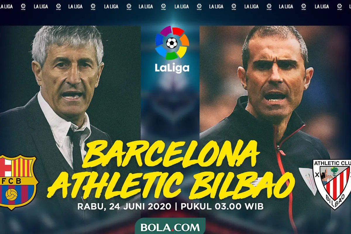 La Liga - Barcelona Vs Athletico Bilbao - Head to Head Pelatih