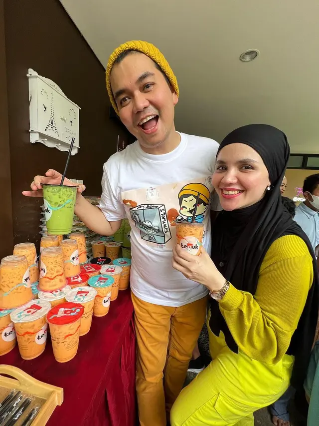 Ultah Anak Indra Bekti dan Dilla