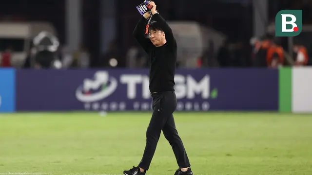 Pelatih Timnas Indonesia, Shin Tae-yong.