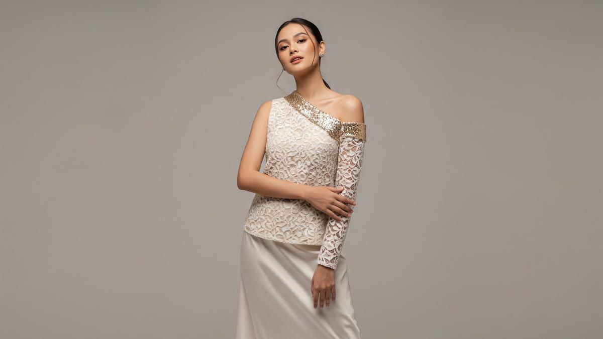 10 Model Atasan Brokat Payet Tipis Elegan untuk Tampilan Memukau