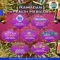 Tayangan Ramadan Penuh Berkah di Indosiar beragam acara hadir mulai Minggu, 3 April 2022 sepanjang hari