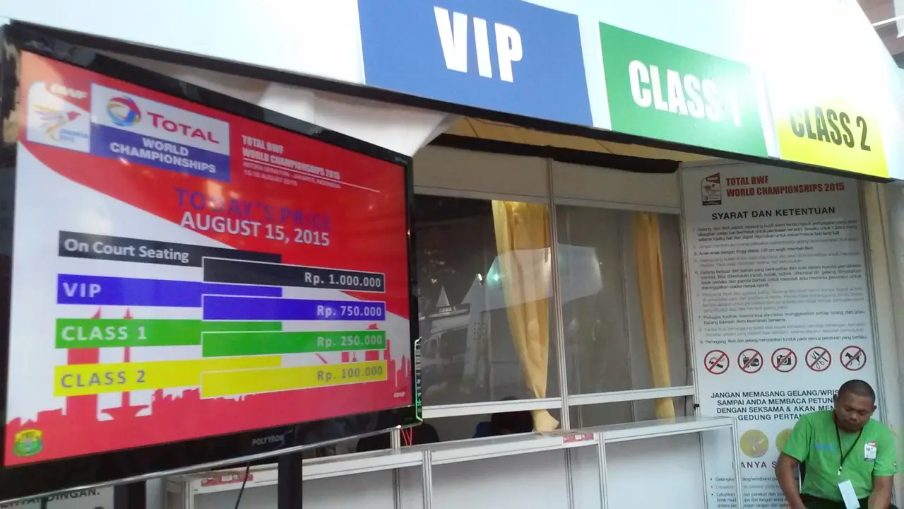 TOTAL BWF World Championship 2015