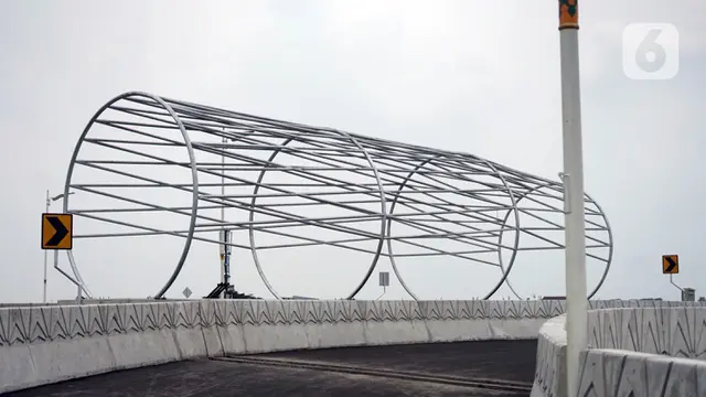 FOTO: Dua Flyover Tapal Kuda di Jakarta Selatan Mulai Beroperasi Awal 2021