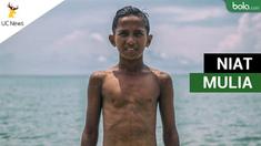 Pesepak bola belia yang mempunyai niat mulia untuk keluarganya.