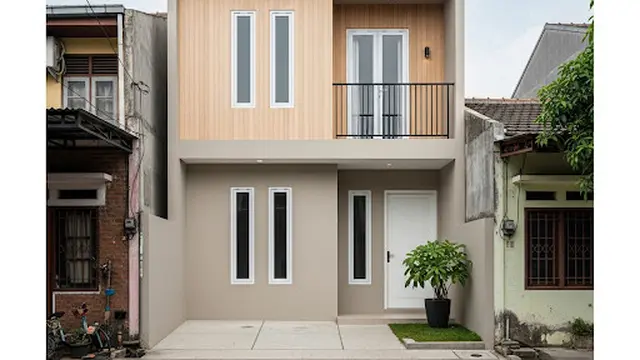 Rumah 4x6 Gaya Japandi