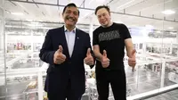 Beberapa waktu lalu Luhut sempat mengumumkan kalau Tesla tertarik untuk investasi di Indonesia. Tapi, melansir CNN, rencana itu batal karena perusahaan mobil listrik tersebut terlalu mendikte pemerintah. (Foto: Instagram/ Luhut Binsar Pandjaitan)