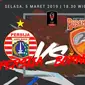 Jadwal Grup D Piala Presiden 2019, Persija Jakarta vs Borneo FC. (Bola.com/Dody Iryawan)