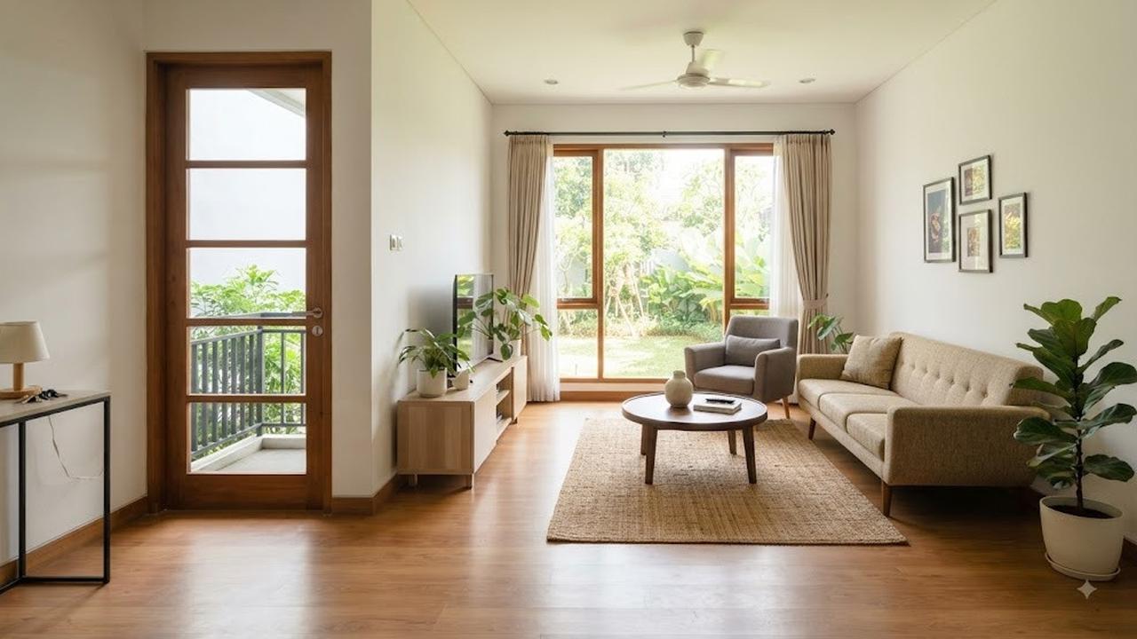 Jangan Menutup Pintu dan Jendela dengan Furnitur Besar (AI Generated)