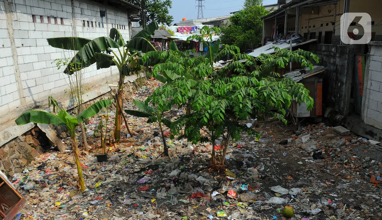 Proyek sodetan untuk mengatasi banjir tersebut mangkrak hingga belasan tahun. Bahkan, kali yang telah jadi dengan kedalaman hampir tujuh meter itu kini ditumpuki sampah. (merdeka.com/Imam Buhori)