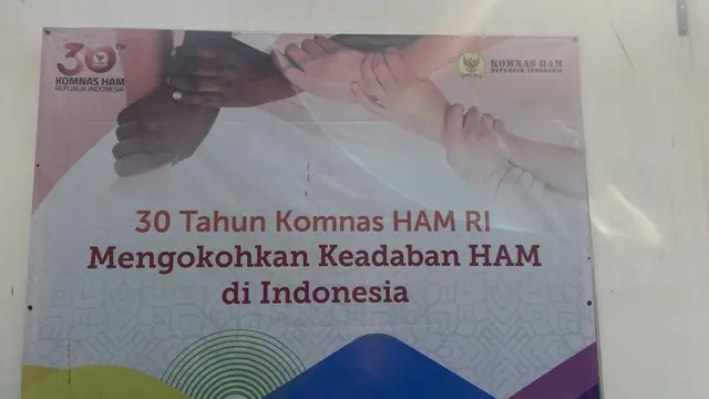 Peringatan Hari Lahir (Harlah) Komisi Nasional Hak Asasi Manusia (Komnas HAM) yang ke-30.
