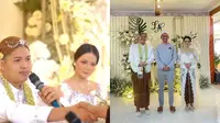 Potret Pernikahan Nopek Novian dan Yulia Adat Jawa (Sumber: Instagram/nopeknovian,husein_hadar)