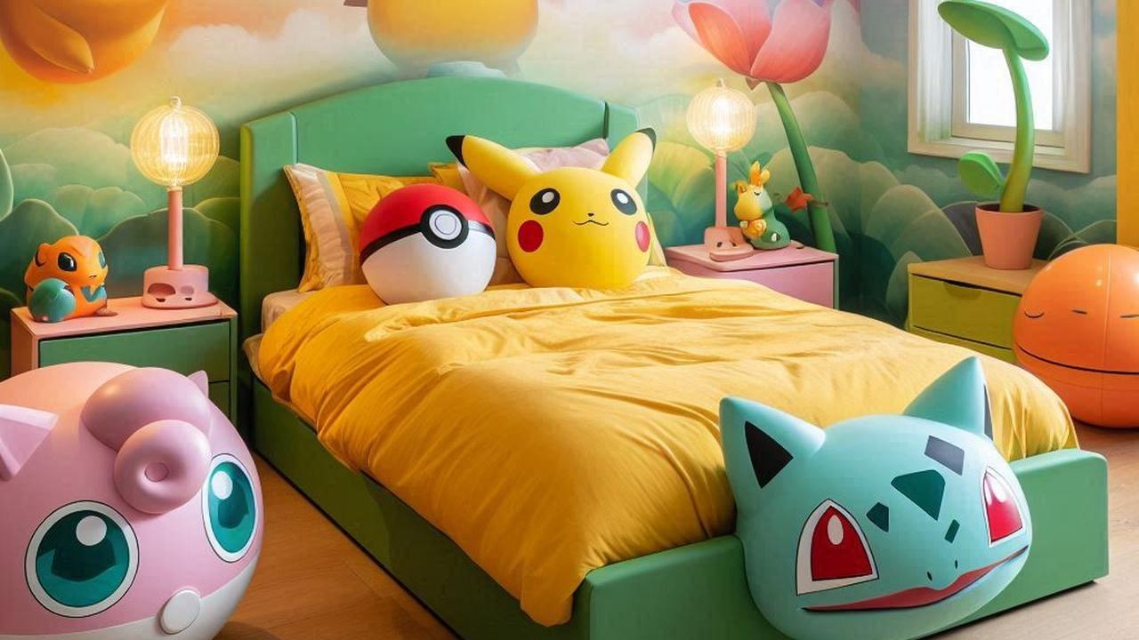 Ilustrasi Desain Mural Kamar Anak