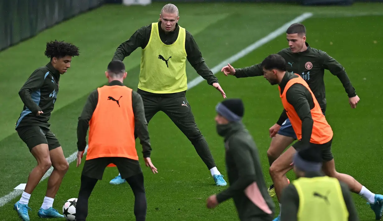 Sebelumnya, pada laga perdana Liga Champions 2024/2025 pekan lalu, Manchester City ditahan imbang Inter Milan dengan skor 1-1. (Paul ELLIS/AFP)