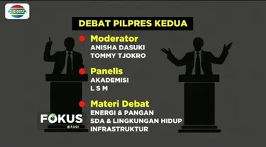 KPU dan Bawaslu tetapkan Tommy Tjokro dan Anisa Dasuki jadi moderator debat Pilpres kedua pada 17 Februari 2019.