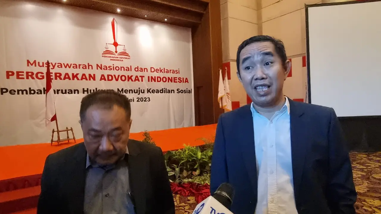 Sekretaris Jenderal (Sekjen) Pergerakan Advokat Indonesia, Eko Prastowo (kanan) (Istimewa)