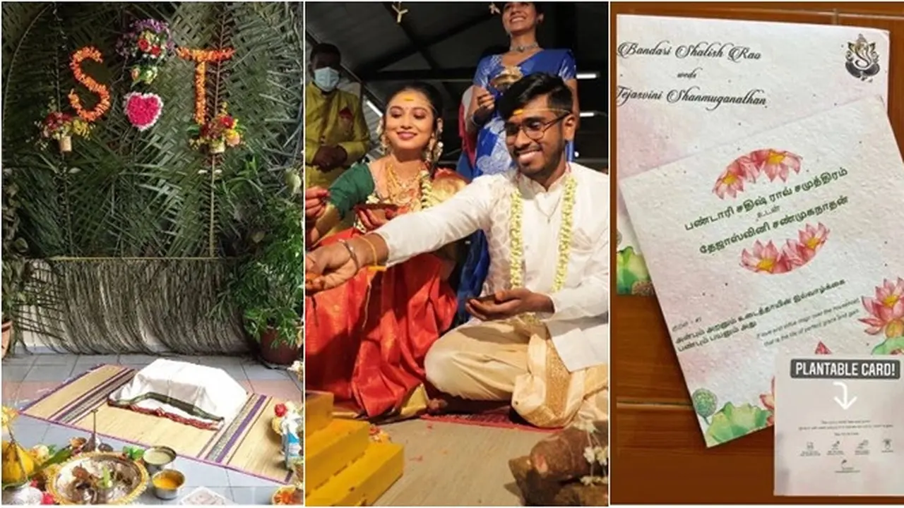 Bebas Sampah, Pasangan Pengantin Ini Gelar Acara Pernikahan Ramah Lingkungan