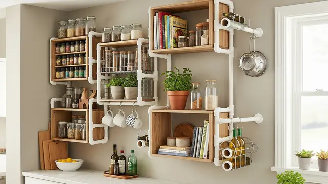Inspirasi Rak Dapur Hemat Tempat Pakai Paralon Bekas/Gemini AI