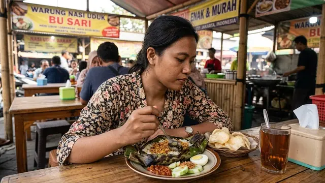 Resep Nasi Uduk Bakar Ayam Suwir/AI Generated