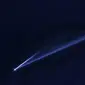 Asteroid Gault yang ditangkap oleh Teleskop Luar Angkasa Hubble mengungkapkan penghancuran diri secara bertahap, yang berubah jadi material berdebu yang terlontar, membentuk dua ekor yang panjang, tipis, dan mirip komet. (NASA)
