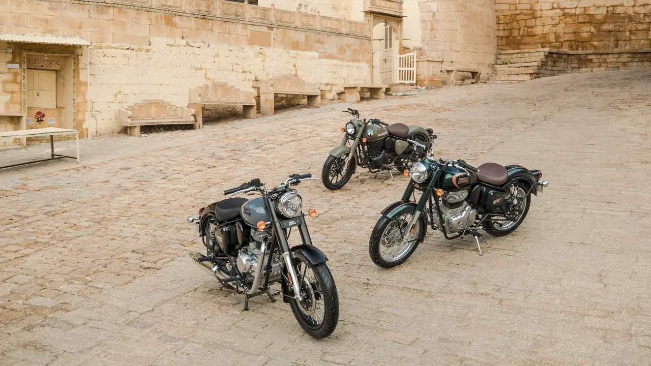 Royal Enfield Classic 350 Menagsapal di Indonesia (Ist)