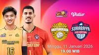 Nonton Live Streaming Proliga 2026 Pekan Ke-1: Bhayangkara Presisi vs Surabaya Samator, Tayang di Vidio