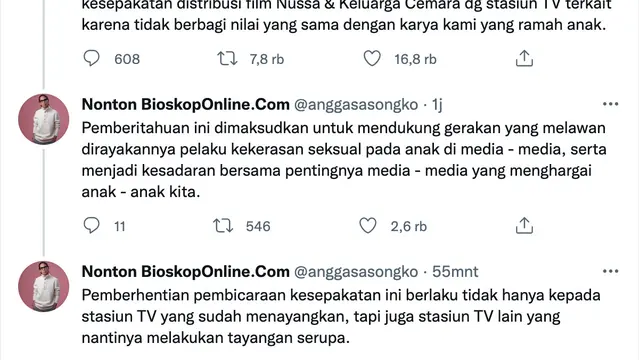 Utas Angga Dwimas Sasongko soal Saipul Jamil.