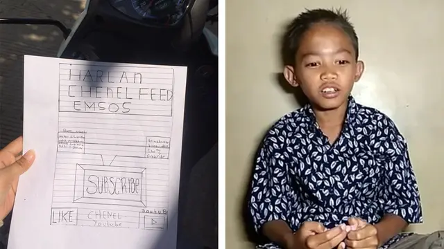 Bagikan Selebaran Promosi Kanal Youtube, Ini Alasan dan Keinginan Harlan