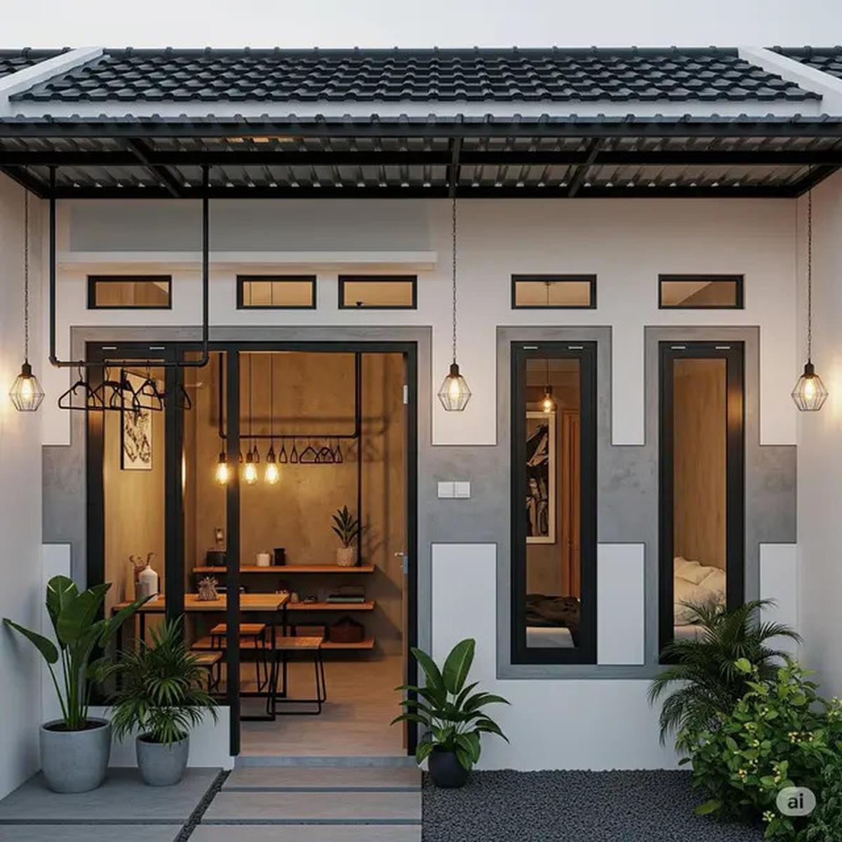 7 Inspirasi Desain Rumah Kecil 4x6 2 Kamar yang Mungil, Fungsional, dan Hemat Anggaran