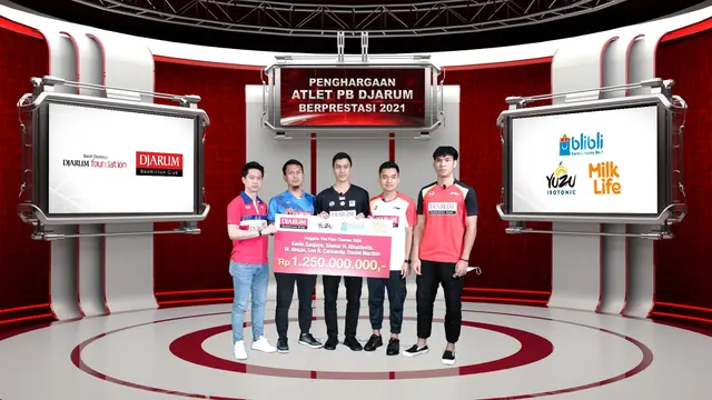 5 Pahlawan Piala Thomas Dapat Bonus Rp 1,25 M