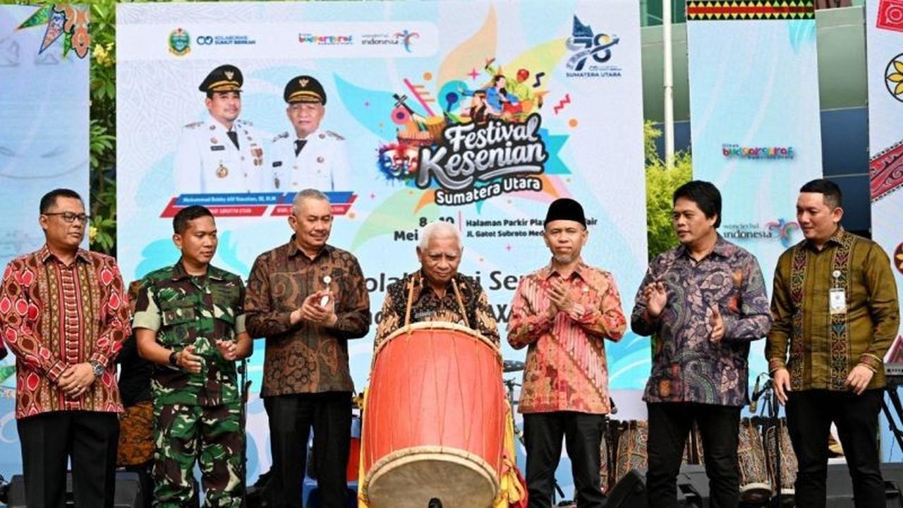 Wagub Sumut: Festival Kesenian Sumatera Utara Jaga Identitas Budaya dan Dorong Ekonomi Kreatif
